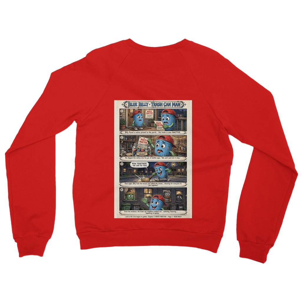 Trash Can Row – Classic Adult Sweatshirt