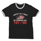 SARCASM 105 Adult Ringer T-Shirt