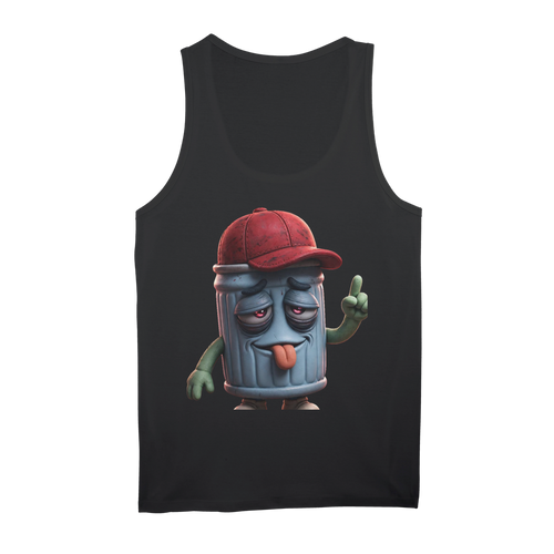ANGRY CAN MAN 3.0 Organic Jersey Unisex Tank Top