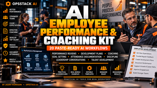 OpsStack AI Employee Performance and Coaching Kit paid cover
