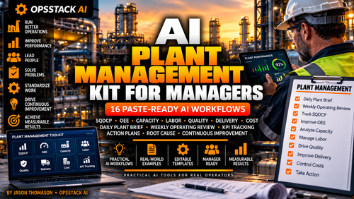 OpsStack AI Plant Management paid cover