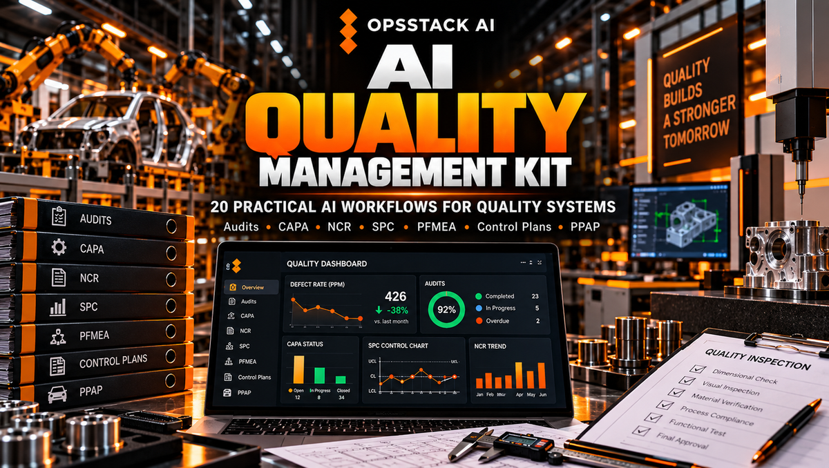OpsStack AI Quality Management Kit cover