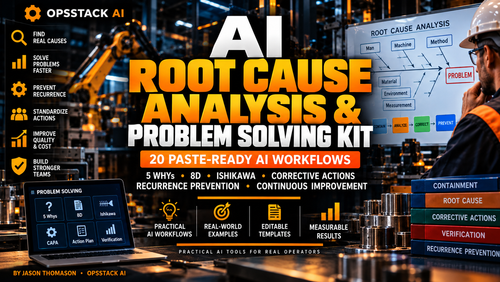 OpsStack AI Root Cause Analysis and Problem Solving Kit cover